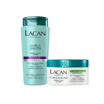 Kit Lacan Curls & Nutri Leave-in Modelador Máscara (2 Produtos)