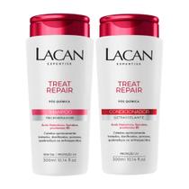 Kit Lacan Treat Repair Shampoo + Condicionador Pos Quimica Kit Lacan Treat Repair Shampoo + Condicionador Pos Quimica
