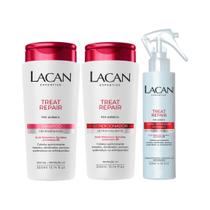 Kit Lacan Treat Repair Shampoo + Condicionador + Spray