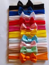 Kit lacinhos bebê rn na faixinha