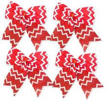 Kit Laços Decorativos Enfeite De Árvore Natal C/ 4 Unidades