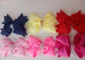 Kit laços infantil com 6 unidades