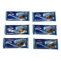 Kit Lacta 6 Barras Chocolate Oreo 90g