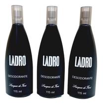 Kit Ladro 3 Desodorantes 115ml Masc Lacqua di Fiori Kit Ladro 3 Desodorantes 115ml Masc Lacqua di Fiori