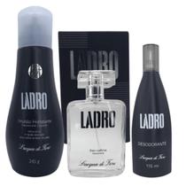 Kit Ladro100ml Desod. Liquido115ML Emulsão Hidratante 245g Lacqua di Fiori