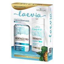 Kit Laevia By Salvatore Reconstrução E Força Sh 400Ml + Cond 180Ml (Ação Reestruturante)