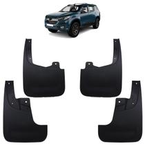 Kit Lameiro Parabarro S10 Trailblazer 2012 2013 2014 2015 2016 2017 2018 2019 2020 2021 2022 Original 4 Peças Preto Acabamento Texturizado