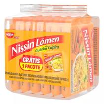 Kit Lámen Miojo Nissin Galinha Caipira Com 6 un de 80g Cada