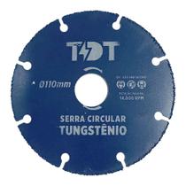 Kit Lâmina de Serra Tungstênio para Madeira 4.1/2" x 20mm TDT10026 6 Uni- THUNDER TOOLS Kit Lâmina de Serra Tungstênio para Madeira 4.1/2" x 20mm TDT10026 6 Uni- THUNDER TOOLS