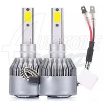 Kit Lamp Super Led 2D 3000 lumens 35W Efeito Xenon 6000k H7
