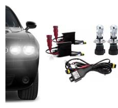 Kit Lampada Bi Xenon H4/3 Completo 6000K Branco 35W Kit Lampada Bi Xenon H4/3 Completo 6000K Branco 35W