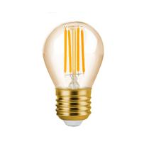 Kit Lâmpada Bolinha Filamento Led G45 E27 Luz Quente Vintage