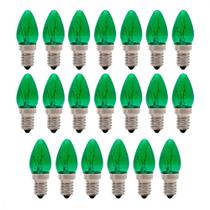 Kit lâmpada chupeta verde 7w e14 - brasfort