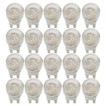 Kit Lâmpada Com Protetor Para Forno Embutir 220V - 20 Peças Branco 220V Kit Lâmpada Com Protetor Para Forno Embutir 220V - 20 Peças Branco 220V