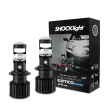Kit Lampada de Led Eliptico Nano H4 5000 Lumens 6500k 12v Kit Lampada de Led Eliptico Nano H4 5000 Lumens 6500k 12v