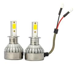 Kit Lâmpada De Led H3 Automotivo 30W V10 Luxled