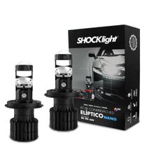 Kit Lampada de Led H7 Nano 6500k 5000 Lumens 35w Projetor Elíptico - Shocklight
