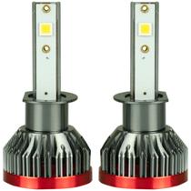 Kit Lâmpada De LED Headlight H1 Potência De 3000 Lúmens 6500K De Temperatura De Cor E Compatível Com 12V A 24V - JR8