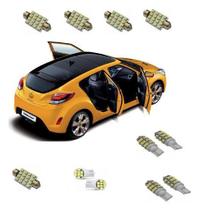 Kit Lampada De Led Hyundai Veloster 2011 A 2013 Super Branca