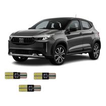 Kit Lampada De Led Premium Internas Fiat Pulse 2021 A 2026 T10 Branco Branco-frio