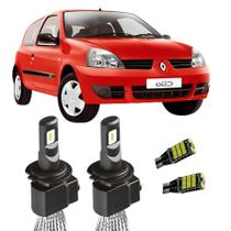 Kit Lâmpada De Malha Led H4 Clio 2000 A 2003 Com Pingo T10 Kit Lâmpada De Malha Led H4 Clio 2000 A 2003 Com Pingo T10