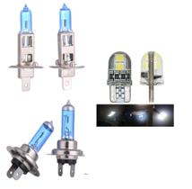 Kit Lâmpada Farol Alto Baixo E Lanterna Foco Duplo H1 H7 T10 Kit Lâmpada Farol Alto Baixo E Lanterna Foco Duplo H1 H7 T10