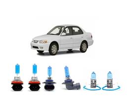 Kit Lâmpada Farol Hb4 Hb3 E H3 Toyota Corolla 1998 A 2002 Kit Lâmpada Farol Hb4 Hb3 E H3 Toyota Corolla 1998 A 2002