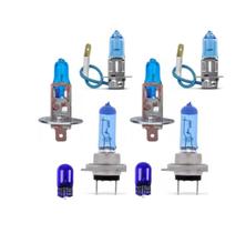Kit Lampada H1 H3 H7 T10 12v Farol Alto Baixo Milha Lanterna Kit Lampada H1 H3 H7 T10 12v Farol Alto Baixo Milha Lanterna