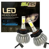 Kit lampada H16 super LED 2D 6000K 12V excelente iluminaão Kit lampada H16 super LED 2D 6000K 12V excelente iluminaão