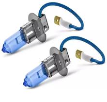 Kit lampada h3 55w 12v super branca par tk7311sw