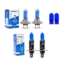 Kit lâmpada H7 8500K + H1 8500K + T10 Pingão Super Branco 4300K Shocklight Kit lâmpada H7 8500K + H1 8500K + T10 Pingão Super Branco 4300K Shocklight