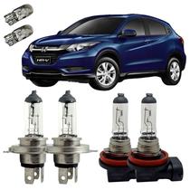 Kit Lâmpada Halógena Alto Baixo e Milha HR-V 2015 Em Diante