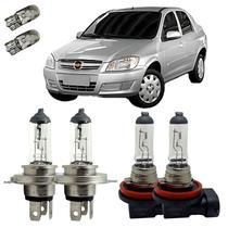 Kit Lâmpada Halógena Alto Baixo e Milha Prisma 2006 A 2012