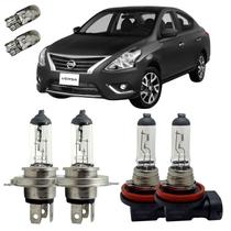 Kit Lâmpada Halógena Alto Baixo Milha Versa 2011 A 2019 T10 Kit Lâmpada Halógena Alto Baixo Milha Versa 2011 A 2019 T10