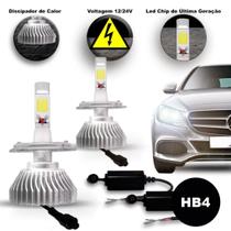 Kit Lampada Led Automotiva 3000 Lumens 6000k Encaixe H3