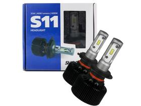 Kit Lampada Led Automotiva Ultra Led Shock Light Encaixe H7