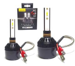 Kit Lampada Led Chip Csp Flip Ângulo de 360º 12v 6000k Encaixe H1