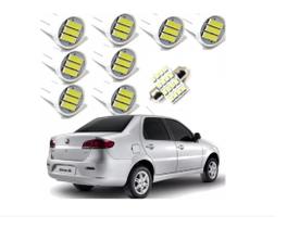 Kit Lampada Led Fiat Siena 2012 2013 2014 2015 2016