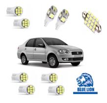 Kit Lâmpada Led Fiat Siena G4 2012 2013 2014 2015 2016