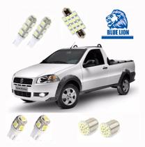 Kit Lâmpada Led Fiat Strada 2007 2008 2009 2010 2011 2012