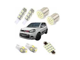 Kit Lâmpada Led Fiat Uno Vivace Way Sporting 2015 2016 2017 Kit Lâmpada Led Fiat Uno Vivace Way Sporting 2015 2016 2017