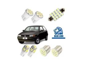 Kit Lâmpada Led Gol G4 G5 G6 Luz Pingo Teto Placa Ré Torpedo Kit Lâmpada Led Gol G4 G5 G6 Luz Pingo Teto Placa Ré Torpedo