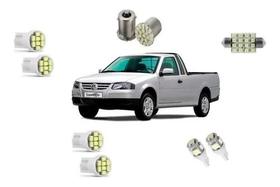 Kit Lampada Led Gol Voyage Saveiro G4 Teto Placa Ré Farolete Kit Lampada Led Gol Voyage Saveiro G4 Teto Placa Ré Farolete