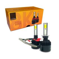 Kit Lâmpada Led H1 7800 Lumens 8000K 12V 24V Luz Azulada - TECHONE