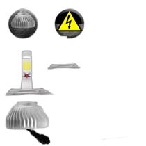 Kit Lâmpada Led - H1 - H11 - H3 - H4 - H7 - H27 - Hb3 - Hb4
