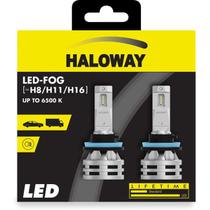Kit Lâmpada Led H8/H11/H16 12/24V 24W Haloway Philips