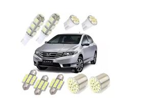 Kit Lâmpada Led Honda Fit City Civic 2009 2010 2011 2012