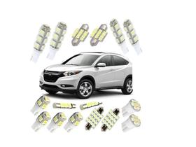 Kit Lâmpada Led Hr-V 2015 2016 2017 2018 2019 Super Branca