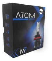 Kit Lâmpada LED M7 Atom HB4 (9006) 6000K 3700 Lumens 32W - 12v