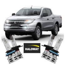 Kit Lâmpada Led Milha L200 Triton 2017/2019 6500K Haloway